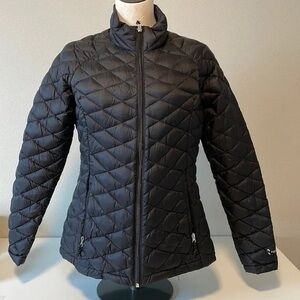 Women's Black Quilted Jacket